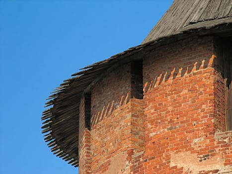 The old tower of the Novgorod citadel XV century