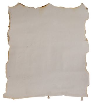 Ancient and ruined paper with imperfections, ideal for text