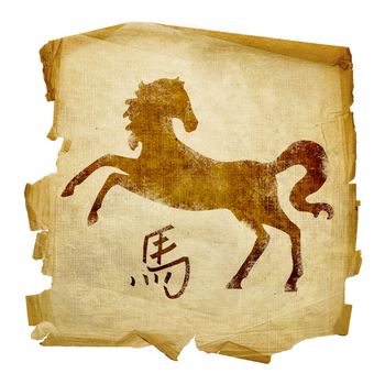 Horse Zodiac icon, isolated on white background.