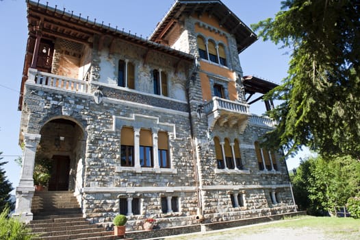 an Ancient residential home
built in stone