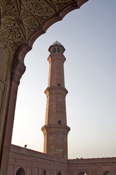 Badshahi Mosque (King's Mosque) is one of the famous landmark in Pakistan visited by the tourists and travellers located in the city of Lahore