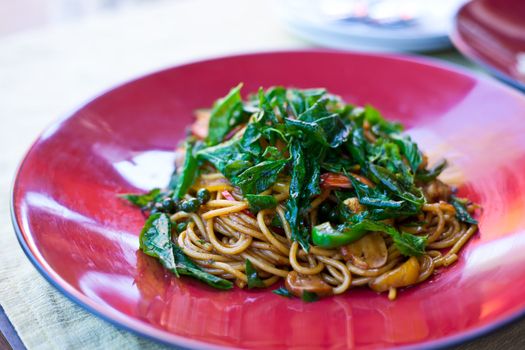 spicy seafood noodles