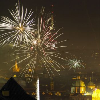 New Year''s Eve in Prague, Czech Republic