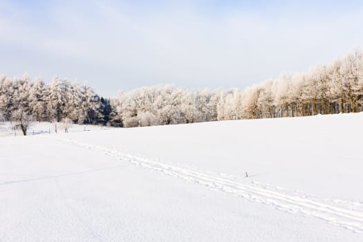 winter landscape, Czech Republic