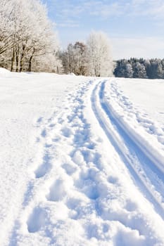winter landscape, Czech Republic