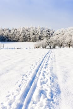 winter landscape, Czech Republic