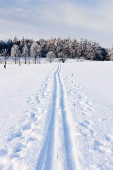 winter landscape, Czech Republic