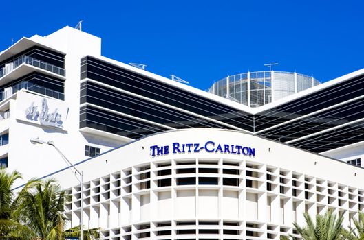 The Ritz-Carlton hotel, The Art Deco District, Miami Beach, Florida, USA