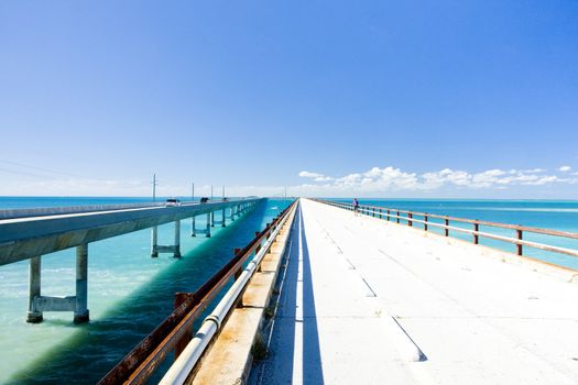 road bridges connecting Florida Keys, Florida, USA