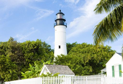 The Key West Lighthouse, Florida Keys, Florida, USA