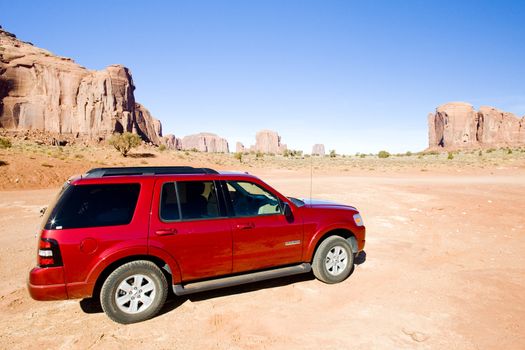 off road, Monument Valley National Park, Utah-Arizona, USA