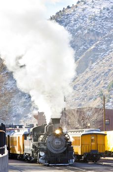 Durango   Silverton Narrow Gauge Railroad, Colorado, USA