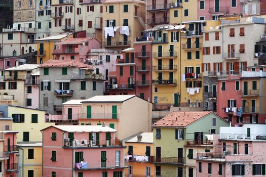 Village of Manarola, Cinqueterre, Italy.