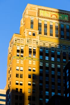 detail of building at Manhattan, New York City, USA