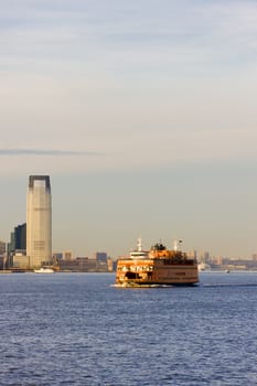 ferry for Staten Island, New Jersey, USA