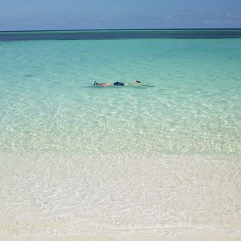 snorkeling, Guardalavaca, Cuba