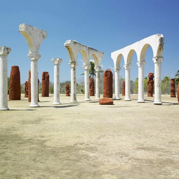 memorial of Christopher Columbus''s landing, Bahia de Bariay, Holguin Province, Cuba