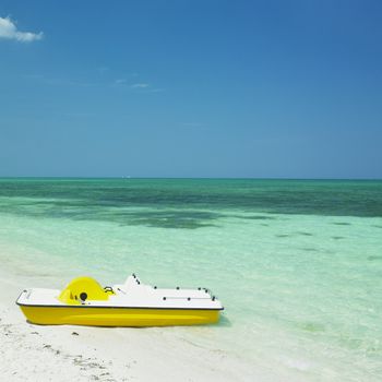 pedal boat, Santa Lucia beach, Camaguey Province, Cuba