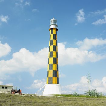 lighthouse, Cayo Pared�n Grande, Camaguey Province, Cuba