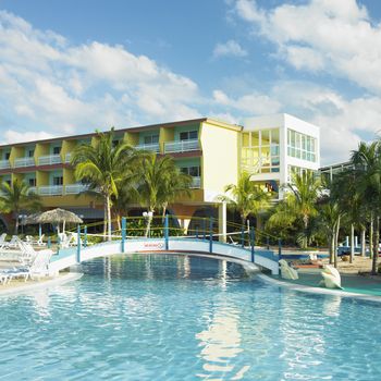 hotel''s swimming pool, Cayo Coco, Cuba