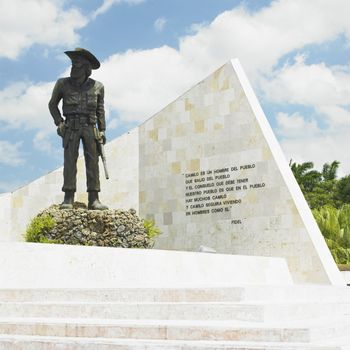 monument of Camilo Cienfuegos, Yaguajay, Sancti Spiritus Province, Cuba