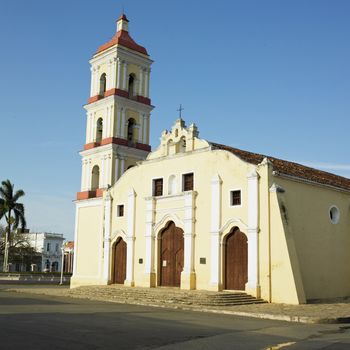 San Juan Bautista de Remedios''s Church, Parque Marti, Remedios, Cuba