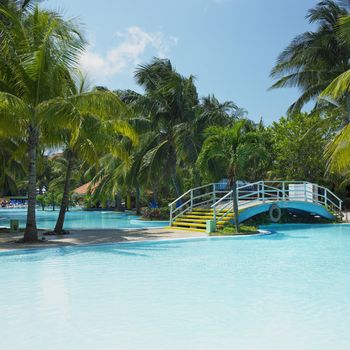 hotel''s swimming pool, Varadero, Cuba