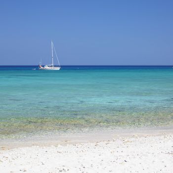 yacht, Caribbean Sea, Maria la Gorda, Cuba