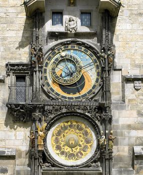 Horloge, Old Town Hall, Prague, Czech Republic