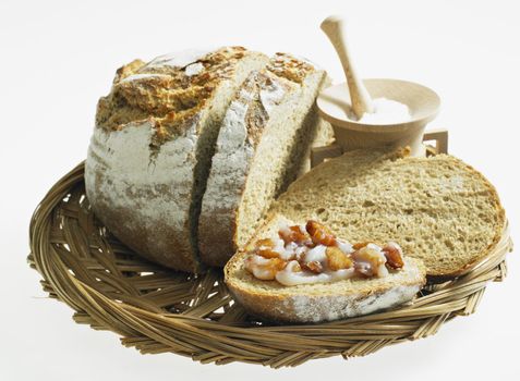 bread with lard and scraps