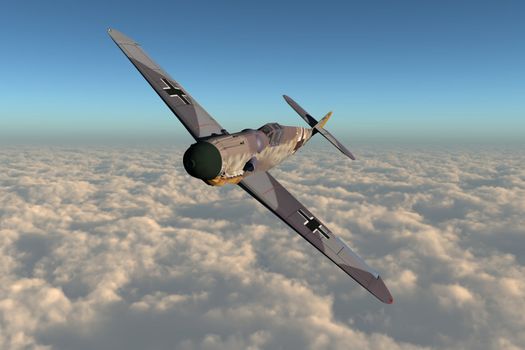 This image shows a german messerschmitt air force plane from 2. world war