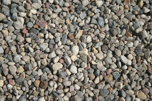 The small pebbles for texture or background