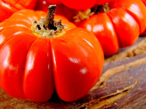 red baby pumpkin