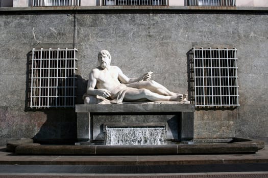 Monument to Po river, Torino