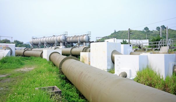 gas pipe line 