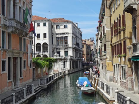 traditional houses in Venice