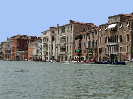 traditional houses in Venice