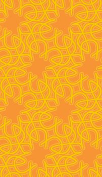 Seamless background wallpaper pattern of Arabic letter Sawd