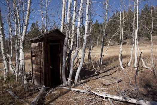 Abandoned Outhouse