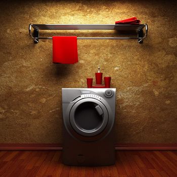 washing machine made in 3D