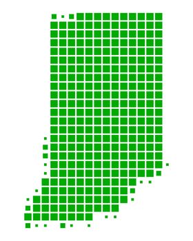 Map of Indiana