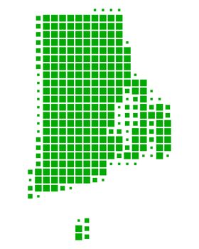 Map of Rhode Island