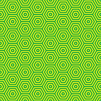 Green and yellow retro seventies inspired wallpaper pattern