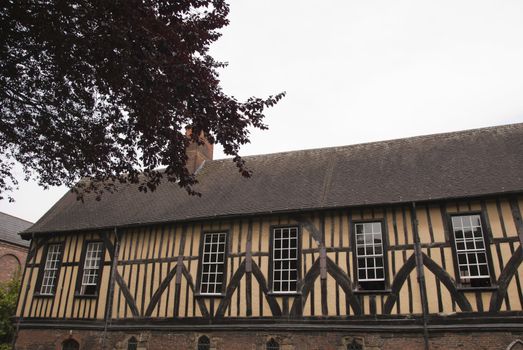 A Fourteenth Century Half Timbered Guild Hall in York England