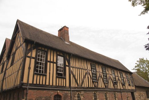 A Fourteenth Century Half Timbered Guild Hall in York England