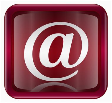 email symbol, isolated on white background