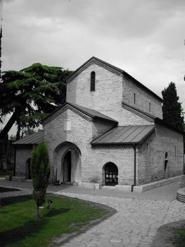 the church of St. Nino in Kakheti region in Georgia