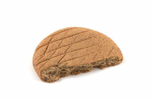 Piece of a rye flat cake