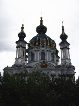 St. Andrew church in Kyiv, Ukraine