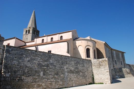 Euphrasius basilica in Porec, Croatia